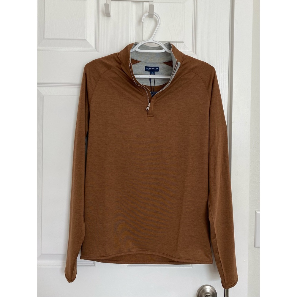 Peter Millar Crown Crafted Long Sleeve Shirt Size Small